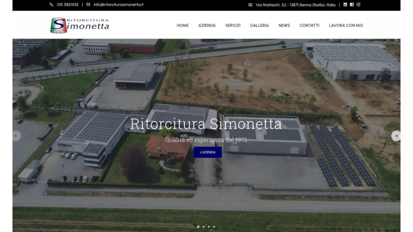 Ritorcitura Simonetta - Siti Web OrangePix