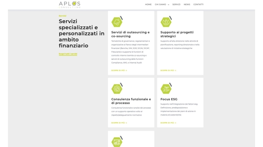 Aplos Consulting - Siti Web OrangePix