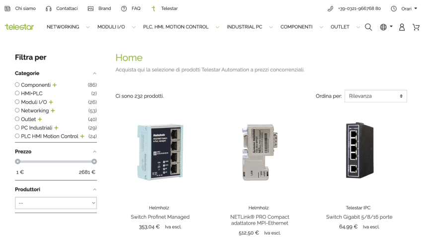 TELESTAR - E-commerce OrangePix