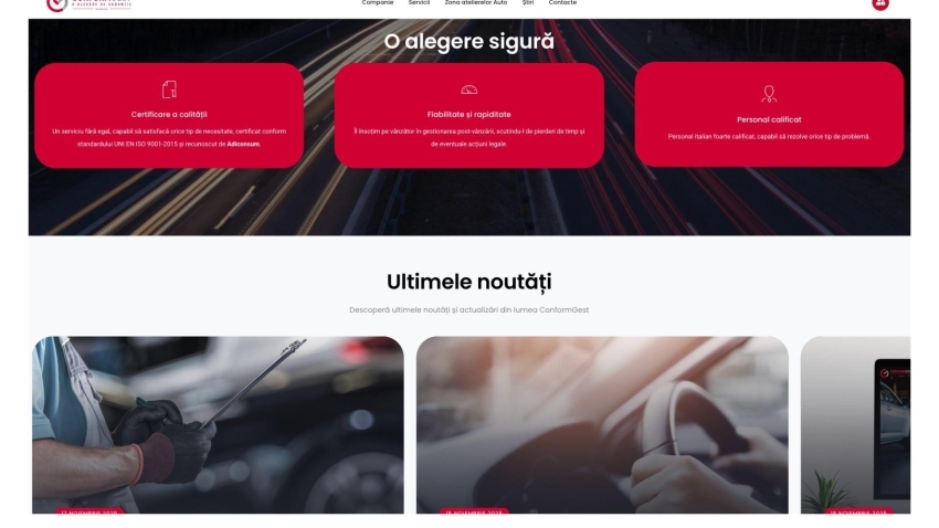 ConformGest Romania - Siti Web OrangePix
