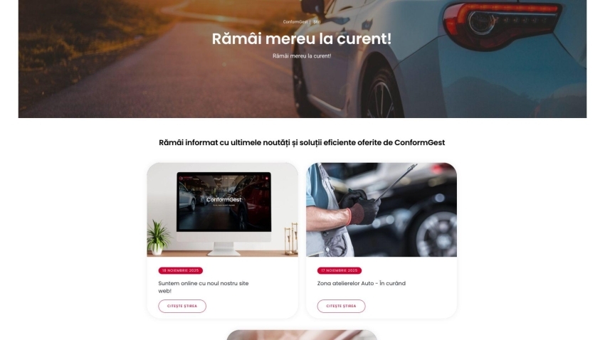 ConformGest Romania - Siti Web OrangePix