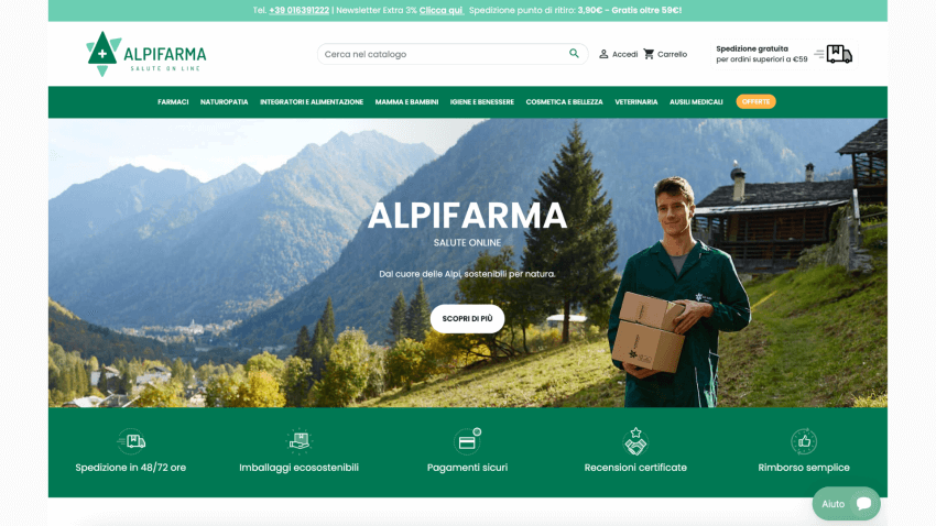Alpifarma - E-commerce OrangePix