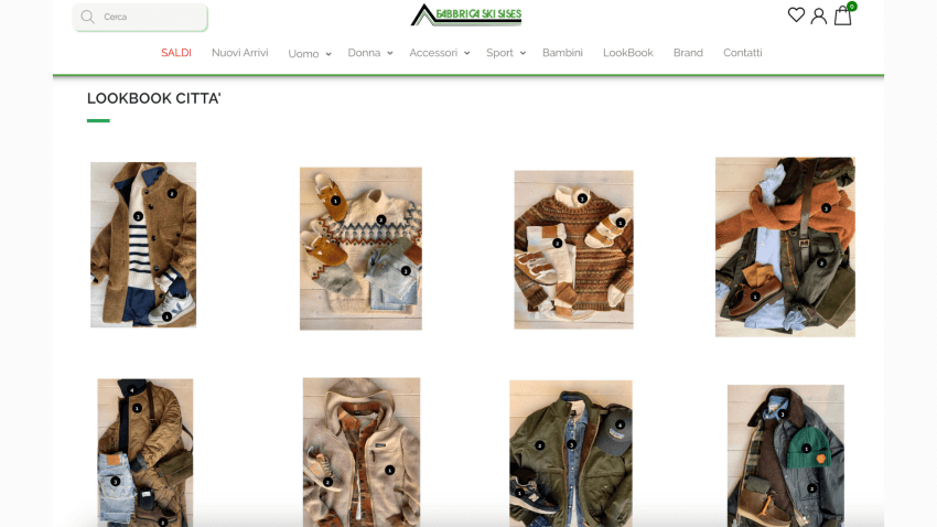 Fabbrica Ski Sises - E-commerce OrangePix