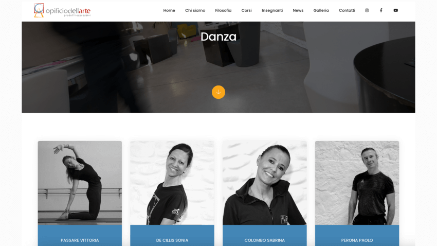 Opificiodellarte - Siti Web OrangePix